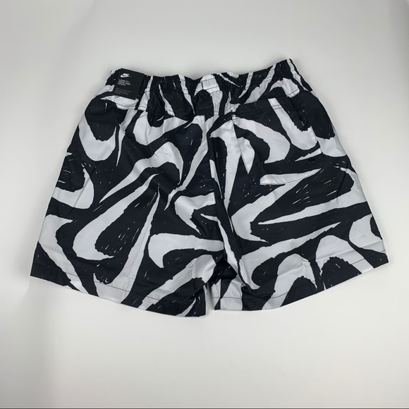 Nike Woven Swoosh All Over Print Shorts - Picture 2 of 5